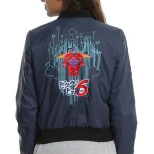 Disney Big Hero Six Baymax Bomber Jacket